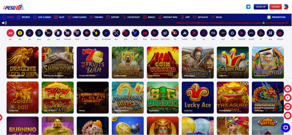 peso88 scatter games selection