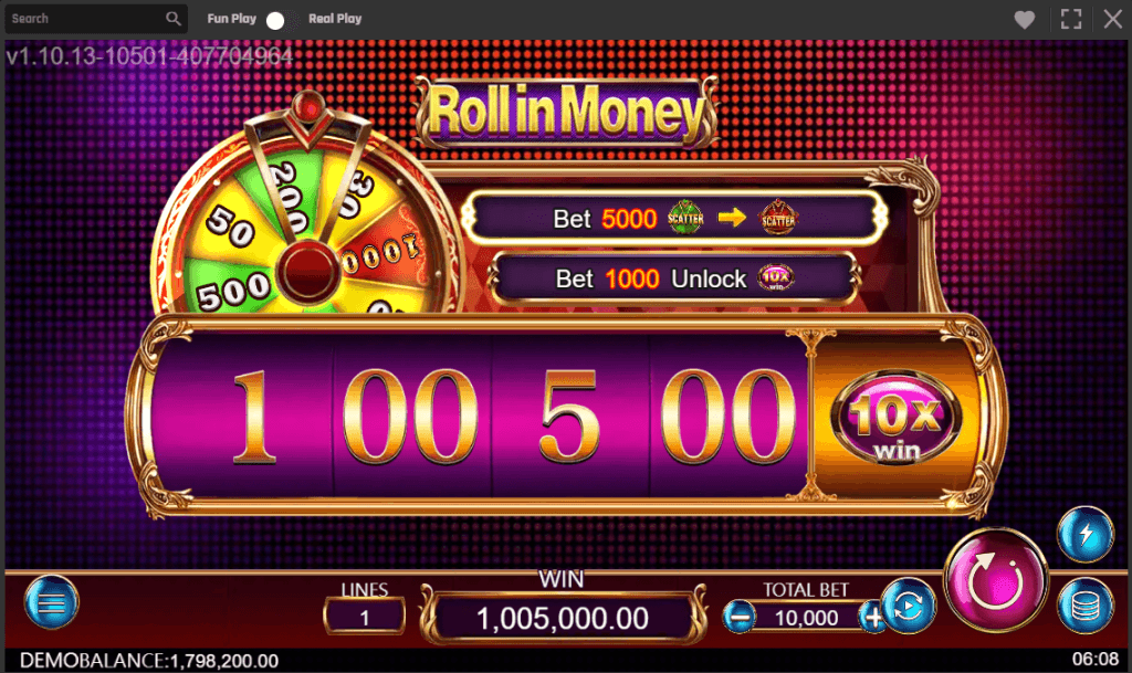 Roll In Money Scatter Game preview