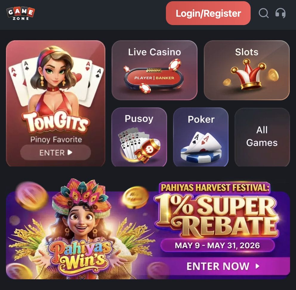 gamezone homepage