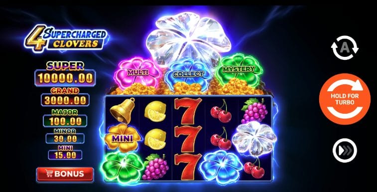 supercharged clovers slot