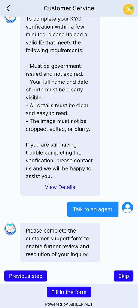 pt gaming customer support chatbot